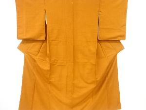 一つ紋手織り紬着物